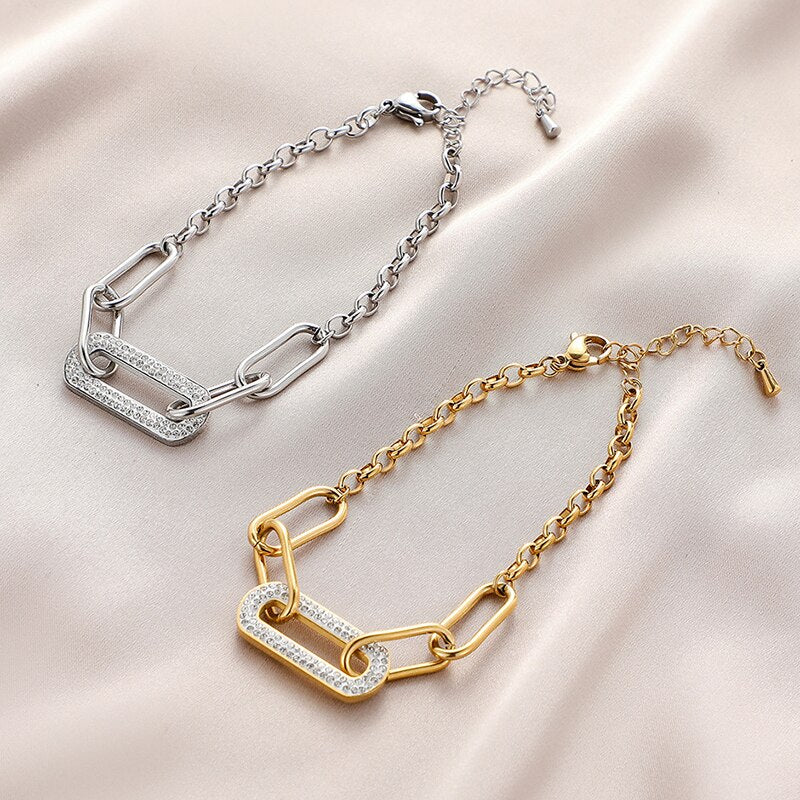 צמיד קסמי זירקון- ליאו