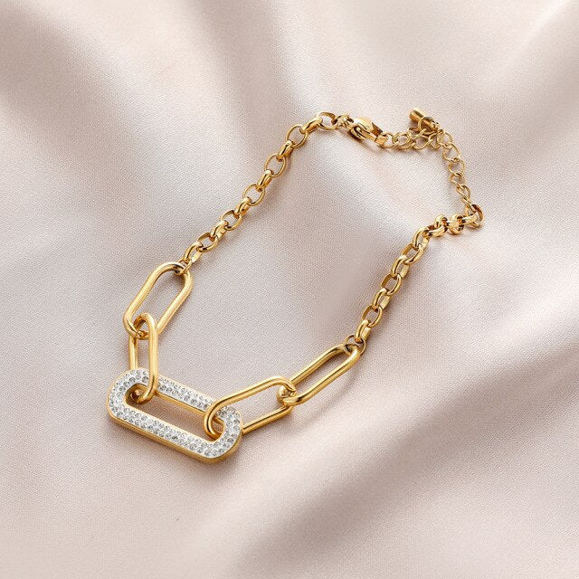 צמיד קסמי זירקון- ליאו