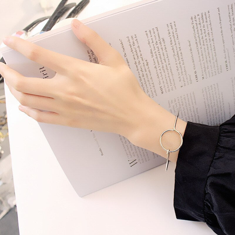 צמיד עיגול גיאומטרי- פיון